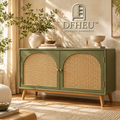 DFHEU™ Terra Mesa Cane-Front Cabinet