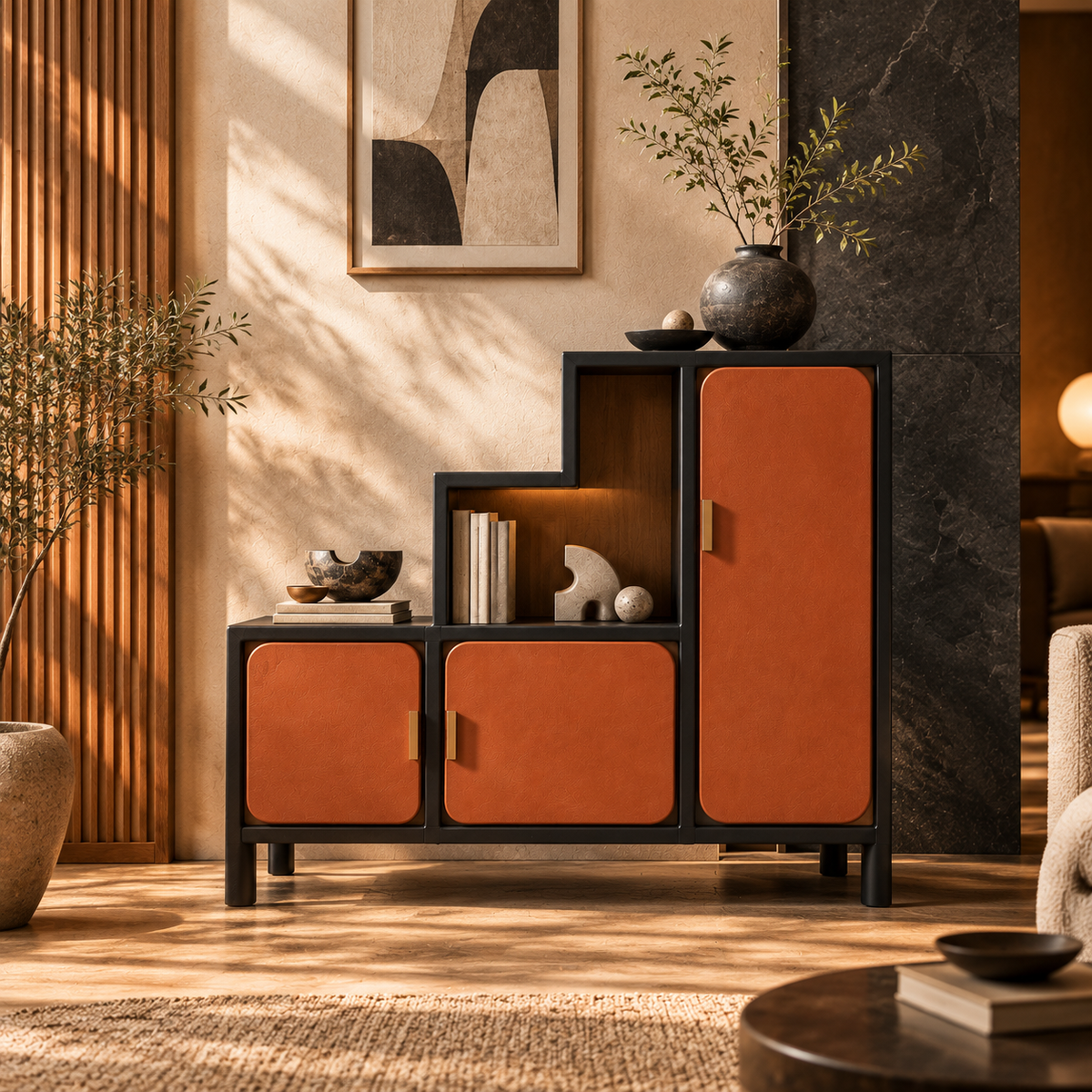 DFHEU™ Kyoto Ember Step Cabinet
