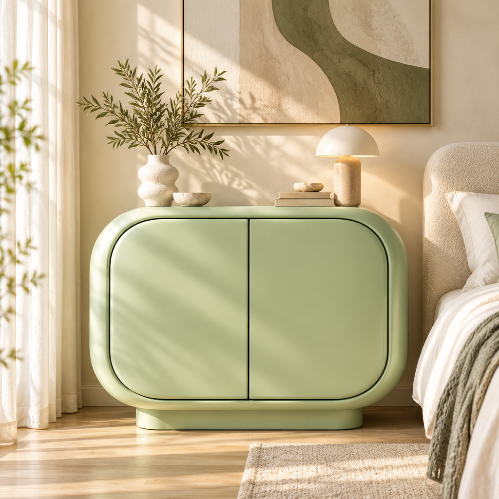DFHEU™ Pistachio Cloud Capsule Cabinet