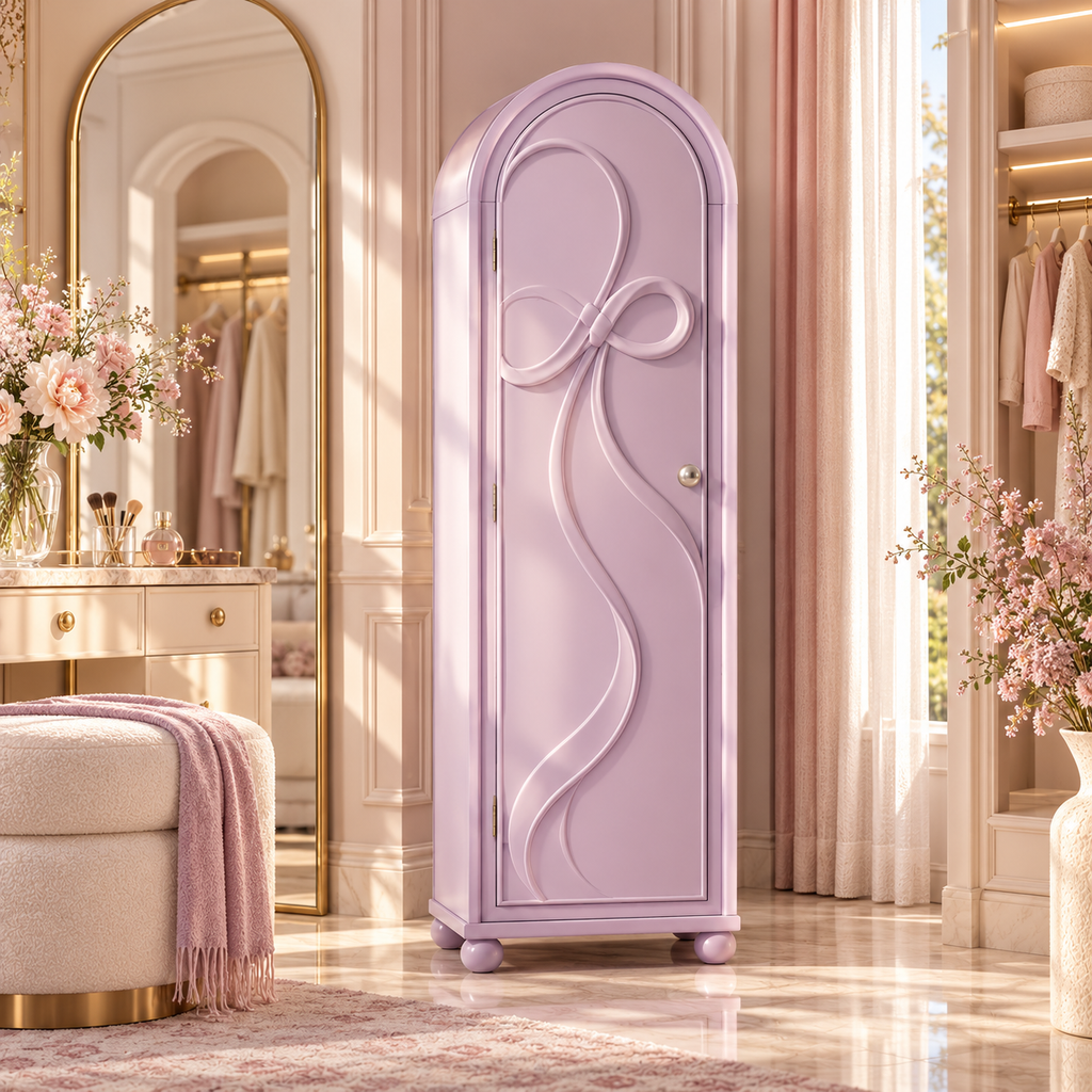 DFHEU™ Lilac Ribbon Arch Cabinet
