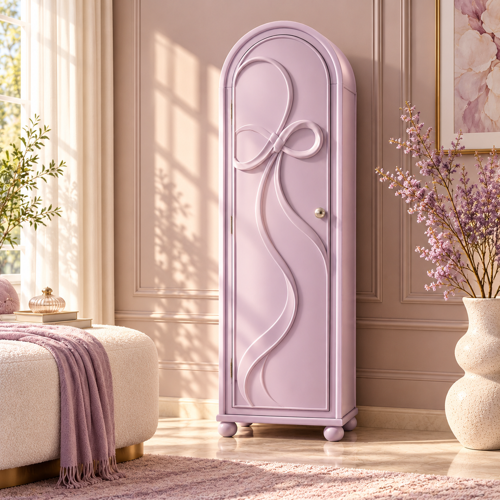 DFHEU™ Lilac Ribbon Arch Cabinet