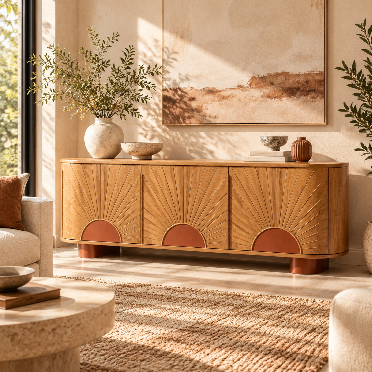 DFHEU™ Solstice Arc Sideboard