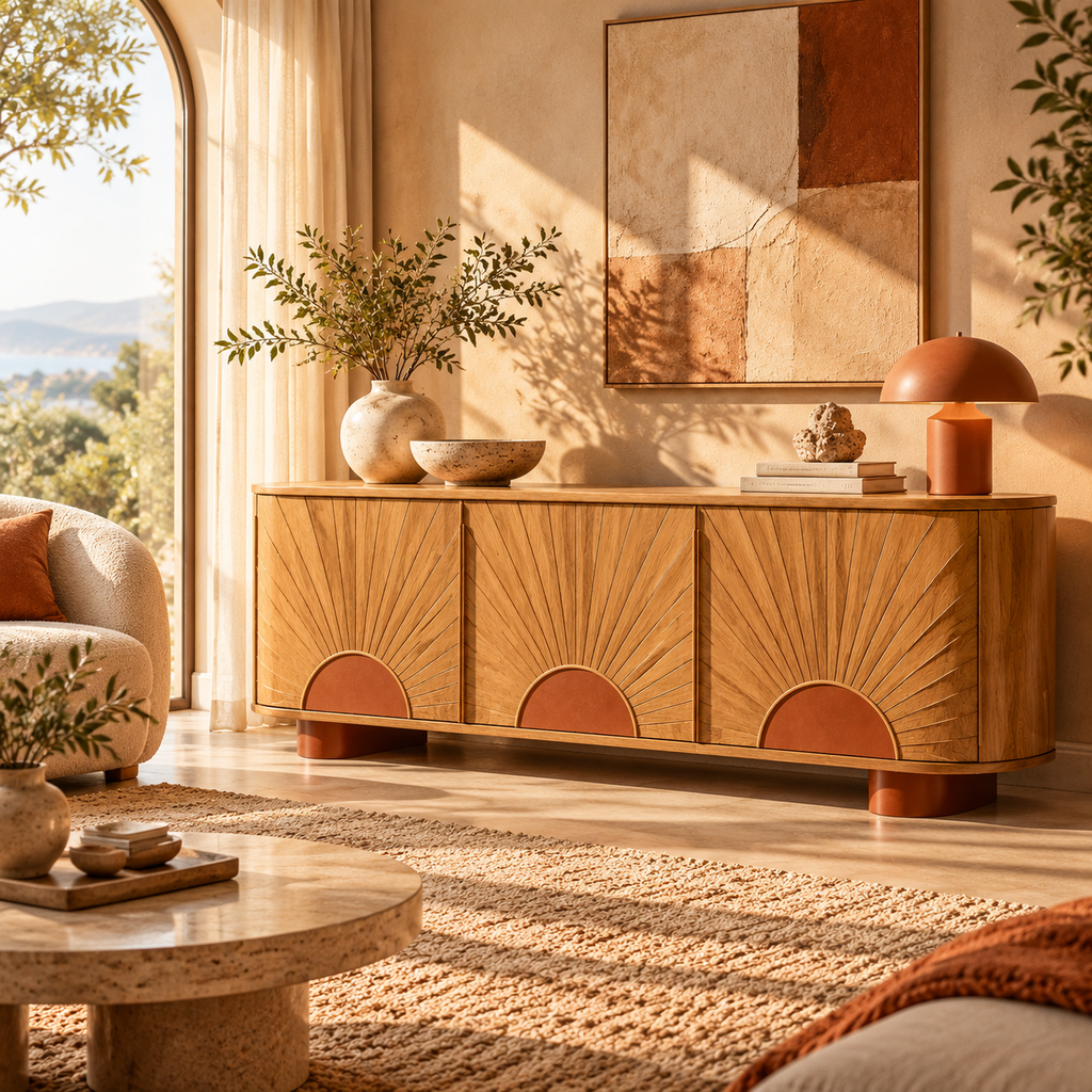 DFHEU™ Solstice Arc Sideboard