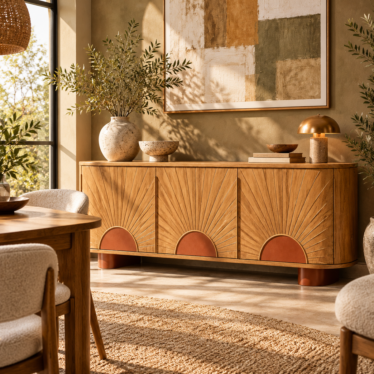 DFHEU™ Solstice Arc Sideboard